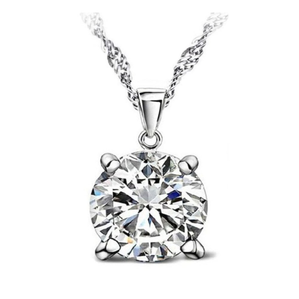 🌟 Necklace And Earrings 925 Sterling Silver Bundle Drop Cute Top - Picture 3 of 3